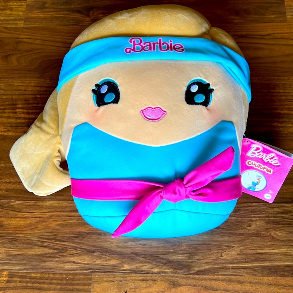 Limited Edition The Barbie Cuutopia 10’ plush doll huggable Brand New